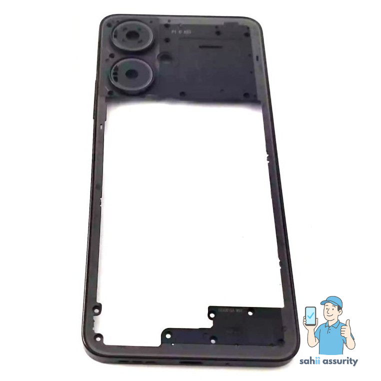 Middle Frame Ring Only for Xiaomi Redmi 13C 5G Black thumbnail